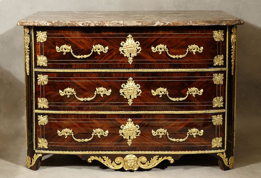 Commode d'apparat d'époque Louis XIV  par François Lieutaud